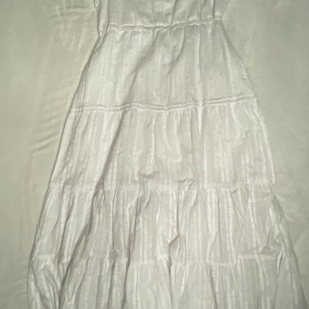 Betsey Johnson spectator puff sleeve midi dress M - Picture 9 of 11